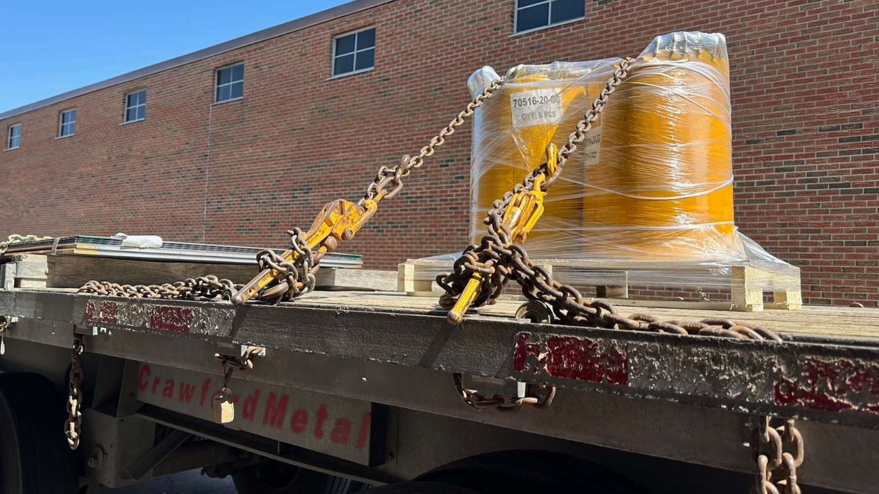 1/4 x 16' Grade 70 Binder Chain w Grab Hooks